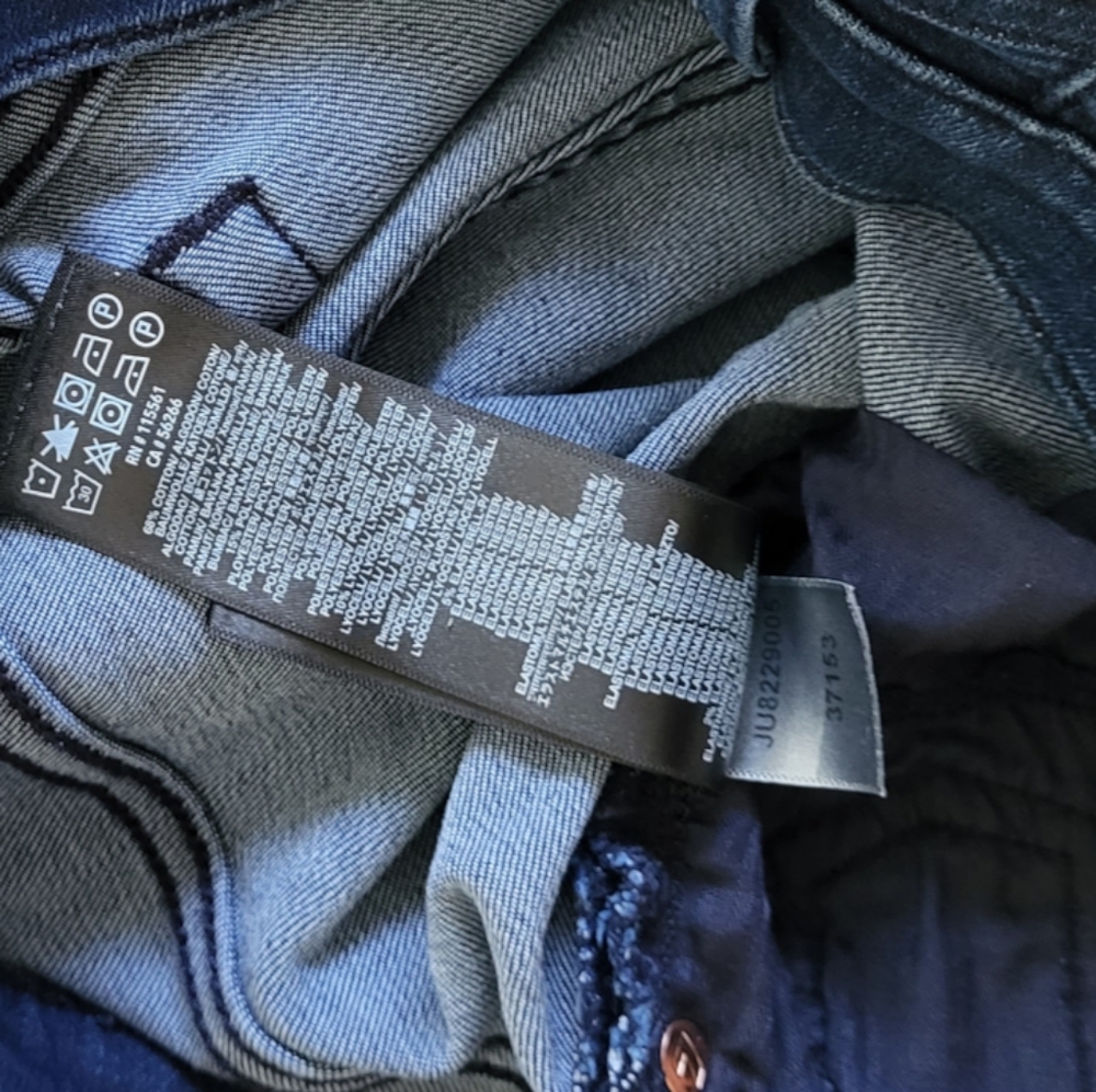 7 For All Mankind Straight Leg Jeans - Picture 6 of 7